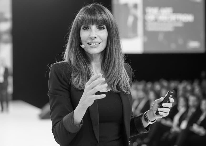 Sylvia Bréger en conférence